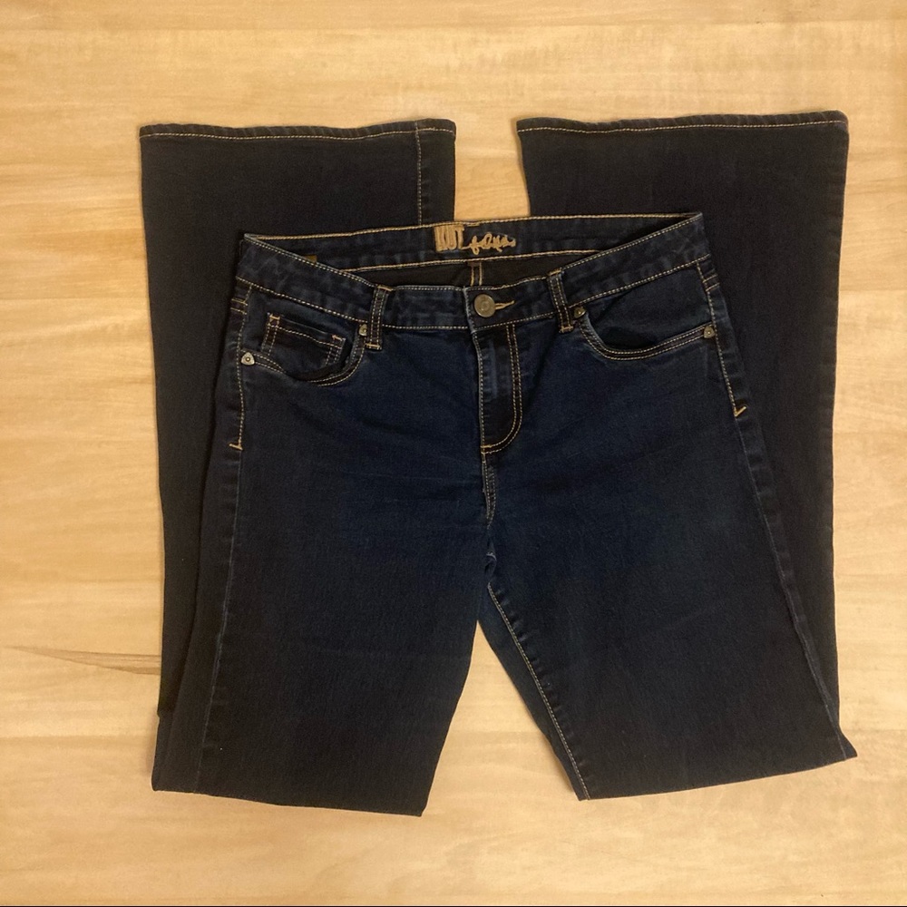 Kut from the Kloth Ali Fit+Flare Dark Wash Jeans